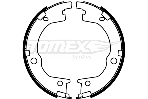 Sada brzdových čeľustí TOMEX Brakes